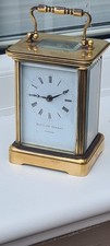 Vintage Matthew Norman Mantel 1754, 11 Jewelled Clock.