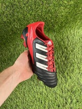 Adidas Predator AdiPower FG AG men’s football boots 9.5 UK black red retro rare