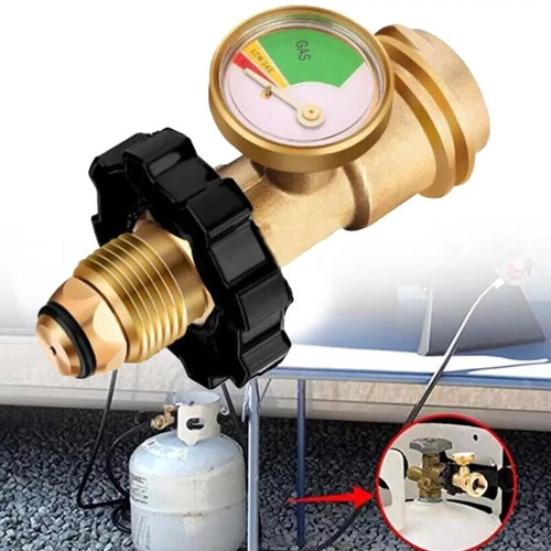 High low gas pressure gauge - low,