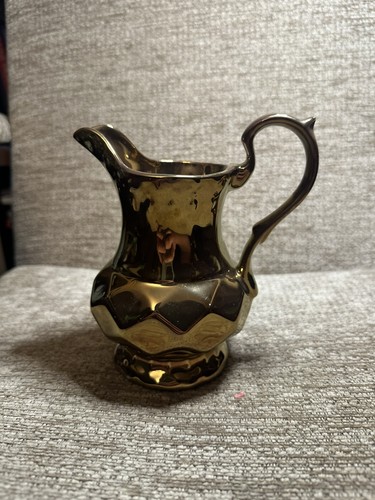 Wade gold lustre jug - vintage,