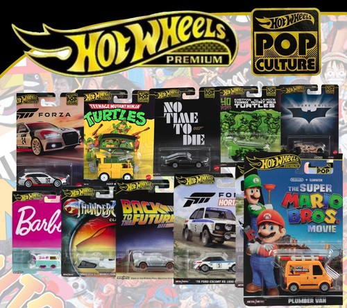 Hot wheels premium pop culture - wheels,