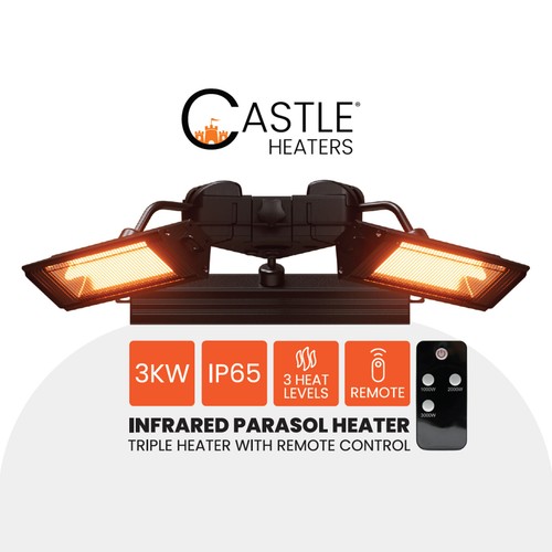 Infrared 3kw triple - infrared,