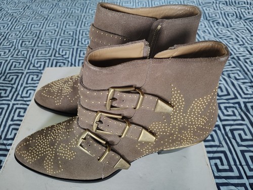 Chloé susanna studded suede - studded,