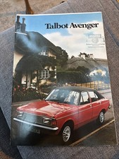 Talbot Avenger brochure -