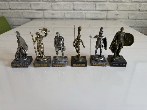 Greek mythology king statues - greek,