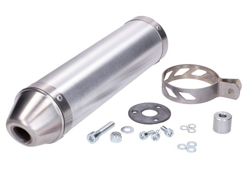 Muffler giannelli aluminum for - muffler,