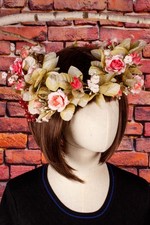 Vintage 70s Headpiece Flower