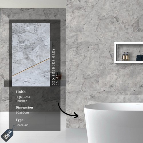 Geo pebbles emperador grey - geo,