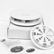 Van roof fan spinning vent low profile rotary  ventilator WHITE bus caravan