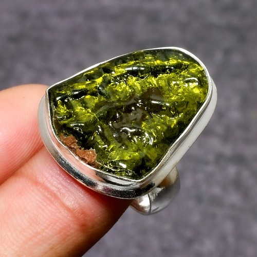 Moldavite quartz gemstone 925 - quartz,