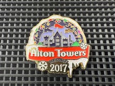 Alton Towers Resort Winter 2017 Theme Park Pin Badge