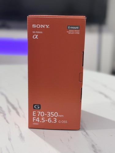 Sony 350mm 3 g oss - sony, f4.5-6.3