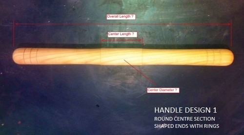 Replacement handle for garden - handle,