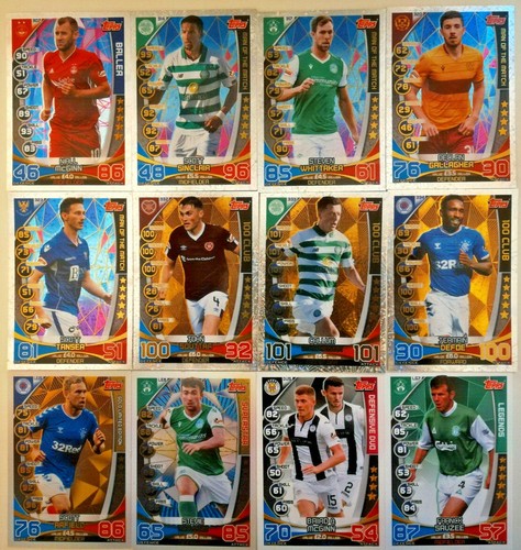 Topps spfl match attax 2019 - match, 2019/20