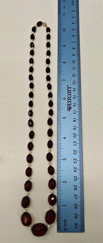 Antique art deco cherry amber - deco,