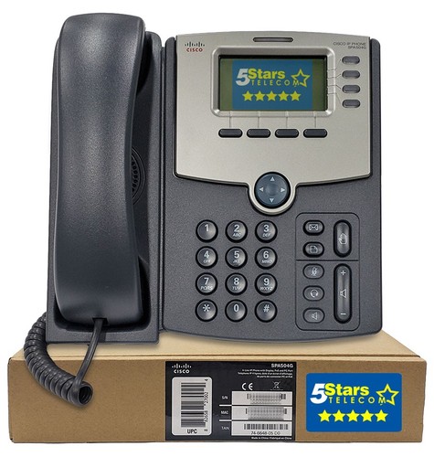 Cisco spa504g line phone - spa504g, 4-line