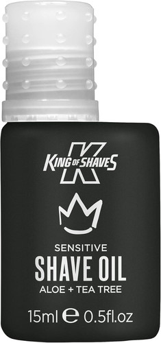 King shaves sensitive - of,
