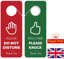 Do Not Disturb Door Sign