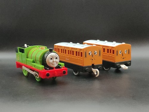 Trackmaster percy with tomy - with,