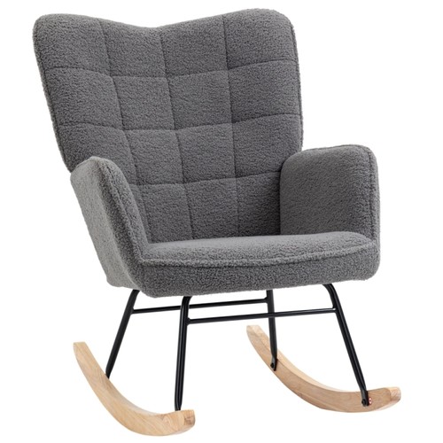 Berber fleece nursery - berber, glider