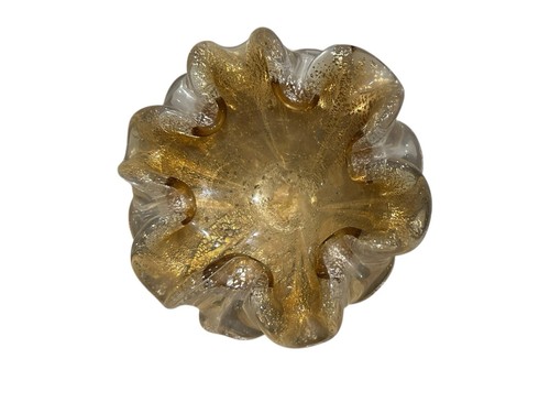 Vintage murano glass bowl - glass,