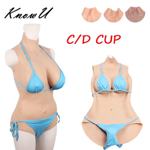 Cup silicone breast forms - cup,