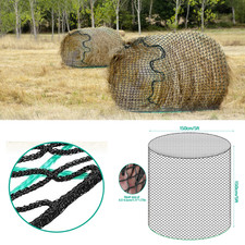 Large Round Bale Net Field Haynet 1.77" Holes Slower Feed STRONG 5ft diam UK