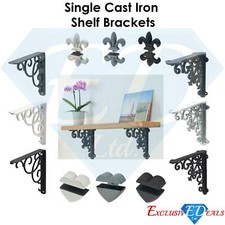 Single Shelf Bracket Cast Iron