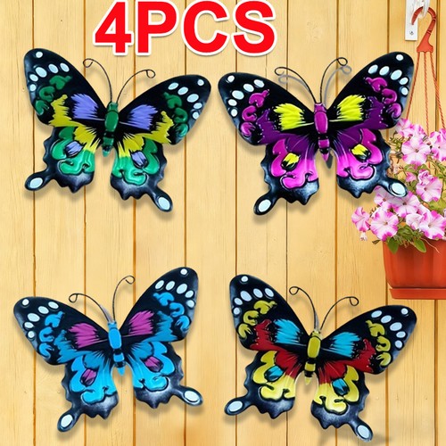 4pcs large metal butterfly - 4pcs,