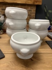 Set Of 6 Lion Head Soup Bowls