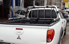 Stainless Steel Roll Bar with Window Guard Fits Mitsubishi L200 2015-2019