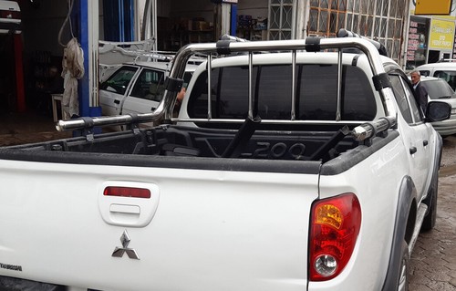 Stainless steel roll bar with - steel,