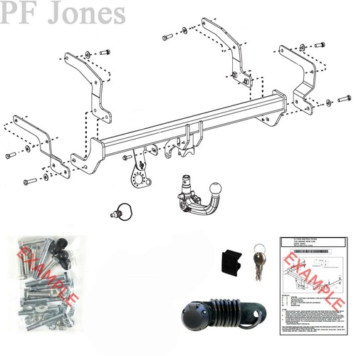 Oris towbar for toyota - for,