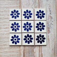 9 x  Ceramic Mexican Tiles