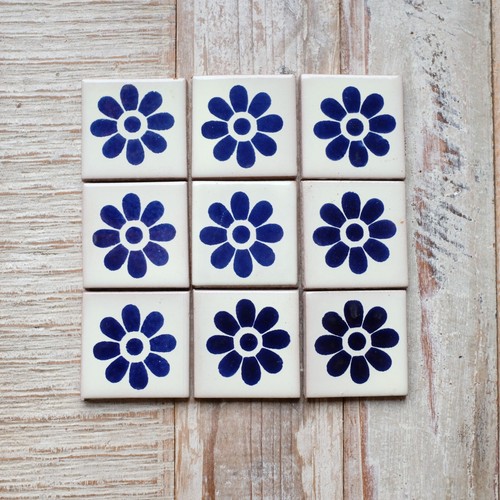 Ceramic mexican tiles - 9,