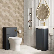 Deco Cloakroom Bathroom Suite