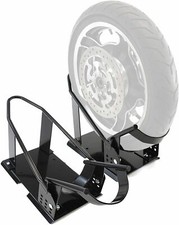 2x Motorcycle Bike Motorbike Bar Straps, Tyre Down and Wheel Chock Bundle