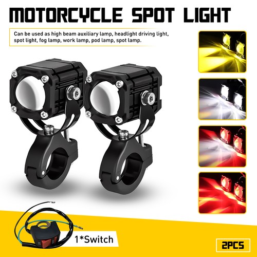White yellow red motorcycle - white,