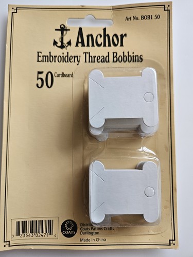 50x anchor floss bobbins - 50x,
