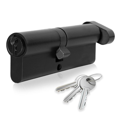 Xfort matt black thumb turn - matt,