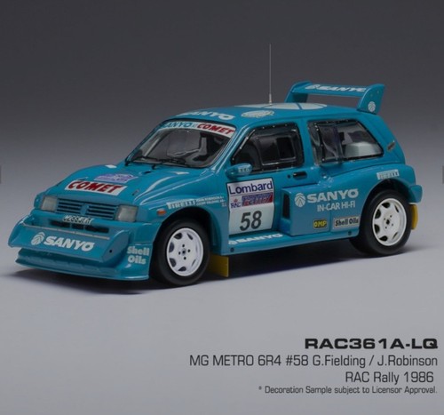 Ixo metro 6r4 58 rac - 1/43, mg