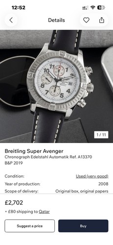 Breitling super avenger - breitling,
