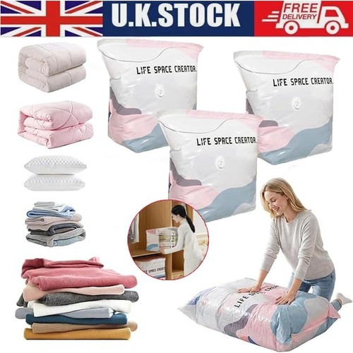 Pump vacuum storage bags - storage,