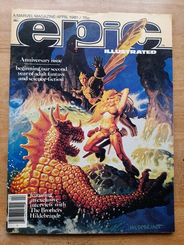 Marvel magazine epic - marvel,