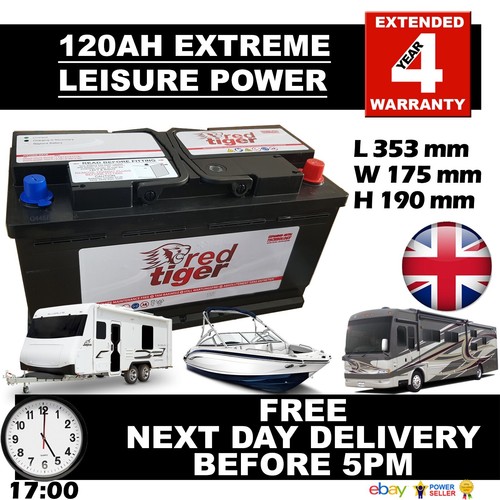 12v 120ah deep cycle leisure - 120ah,