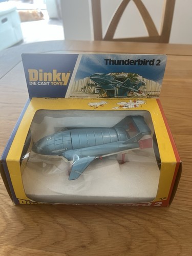 Dinky toys thunderbird - dinky,