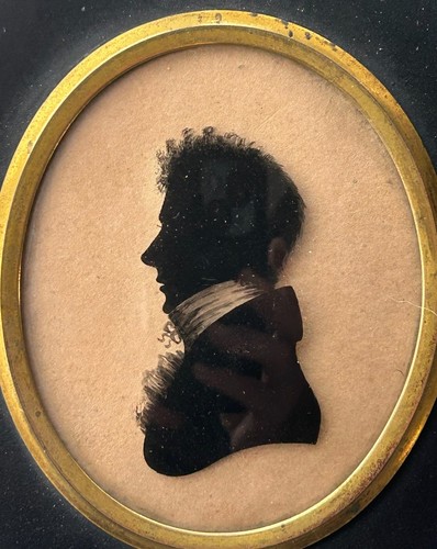 Georgian silhouette portrait - silhouette,