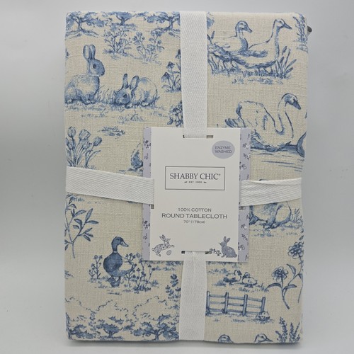 Shabby chic round - shabby,