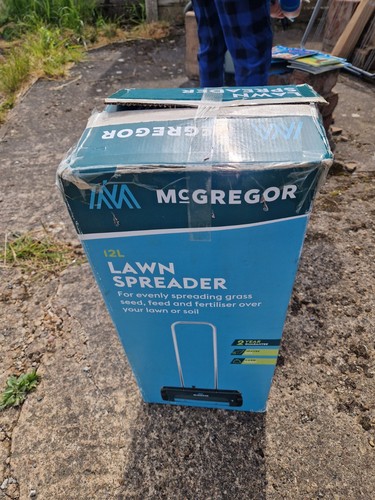 Mcgregor lawn seed spreader - lawn,