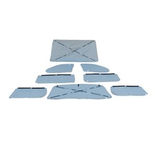 Curtains privacy good night package VW T5 T5.2 Multivan bus anthracite